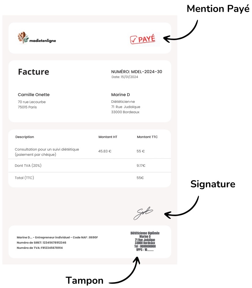 Factures illustration