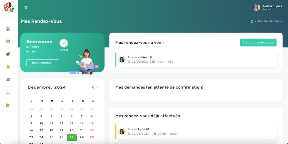 Espace patient·e (web) illustration